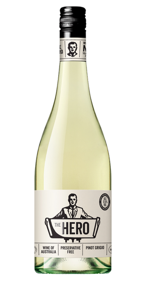 The Hero of Zero Pinot Grigio Preservative Free 2023 - Mulit Region, Australia