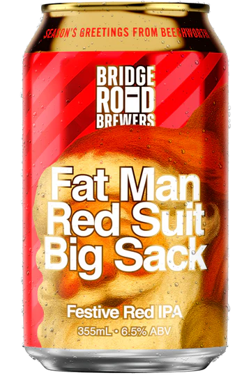 Bridge Road Fat Man Red Suit Big Sack Red IPA (Limited Release)