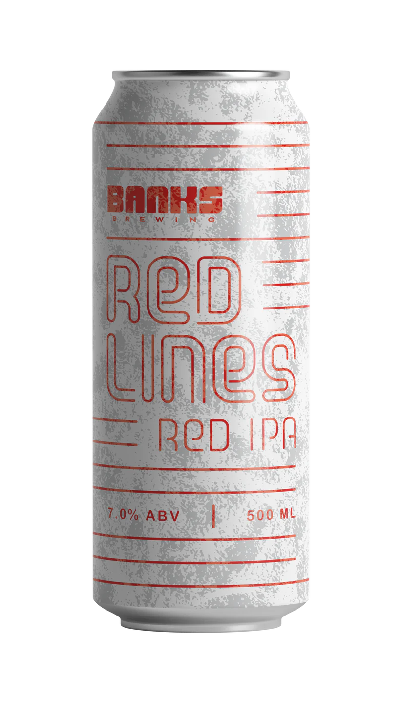 Banks Brewing Red Lines Red IPA