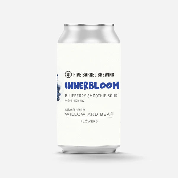 Five Barrel Innerbloom Blueberry Smoothie Sour