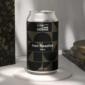 Slow Lane Iron Resolve Stout