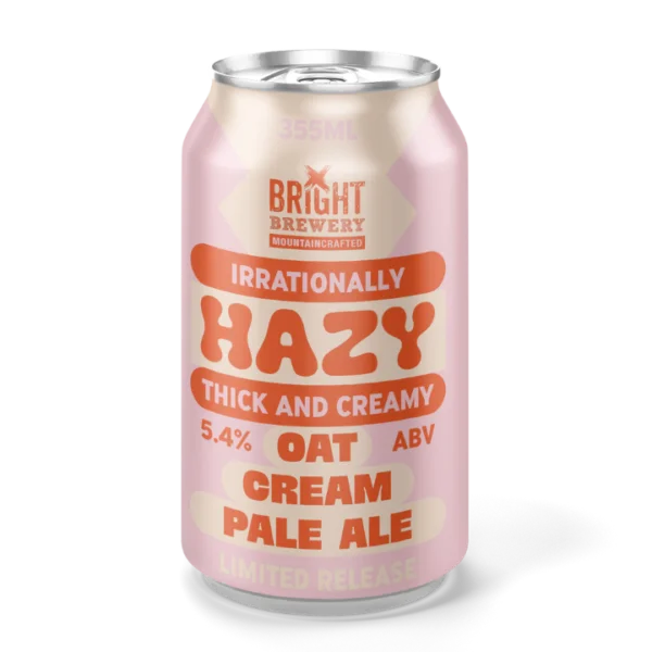 Bright Brewery Irrationally Hazy Oat Cream Pale Ale