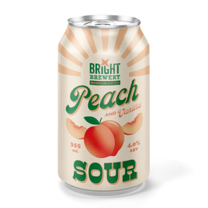 Bright Brewery Peach & Vanilla Sour