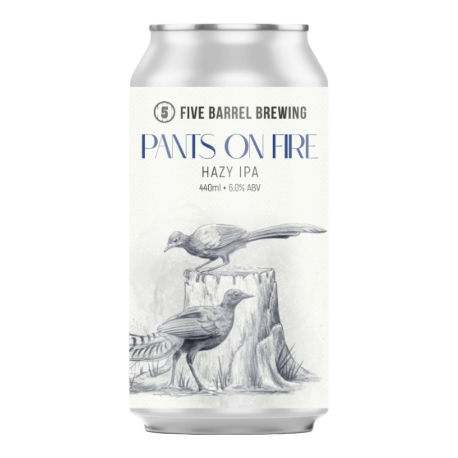 Five Barrel Pants On Fire Hazy IPA
