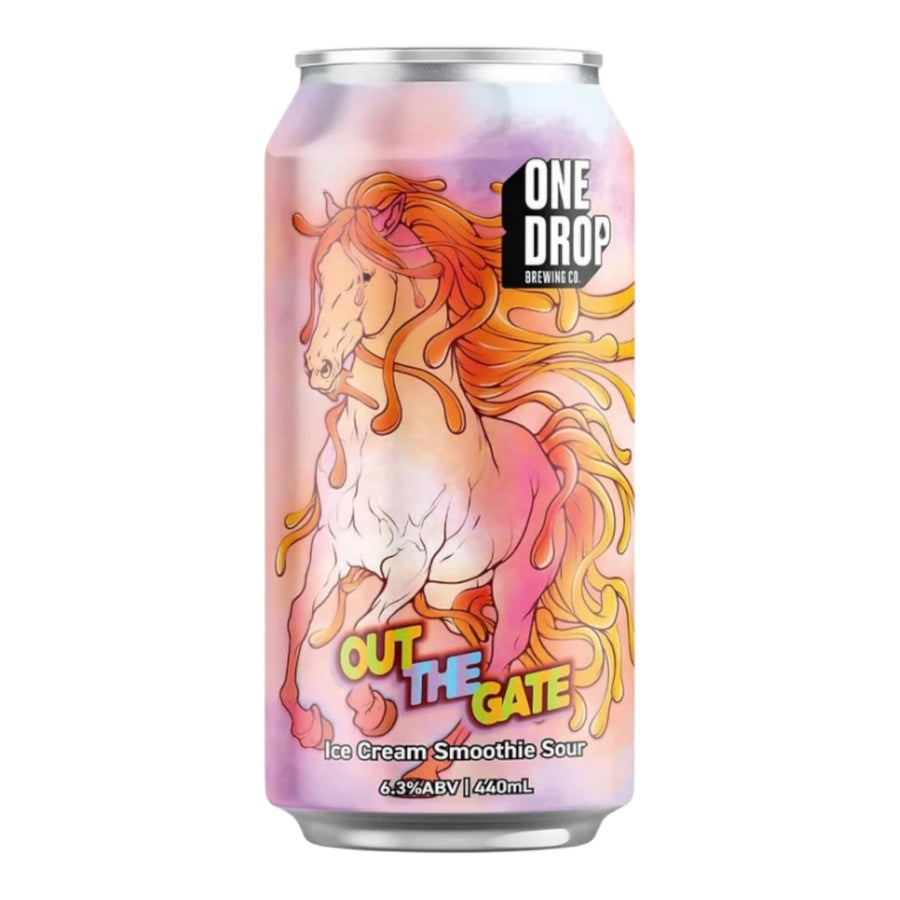 One Drop Brewing Co. Out the Gate Ice Cream Smoothie Sour
