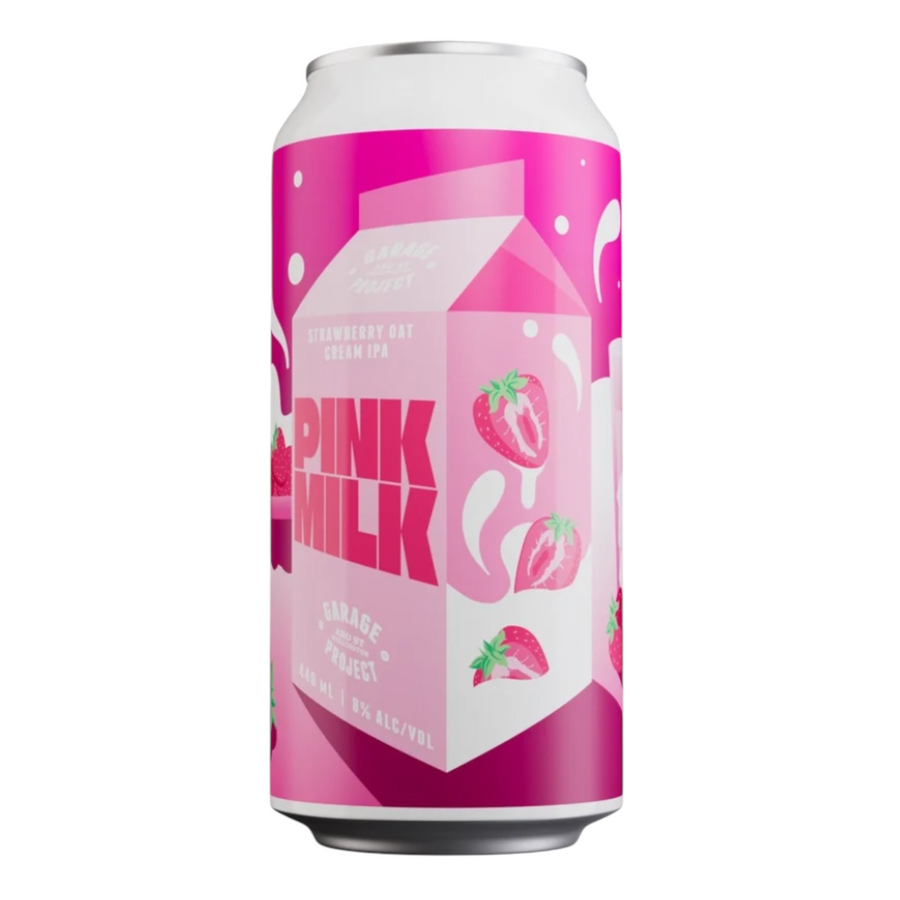 Garage Project Pink Milk - Strawberry Oat Cream IPA