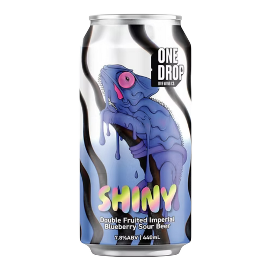 One Drop Brewing Co Shiny Double Fruited Imperial Blueberry Sour