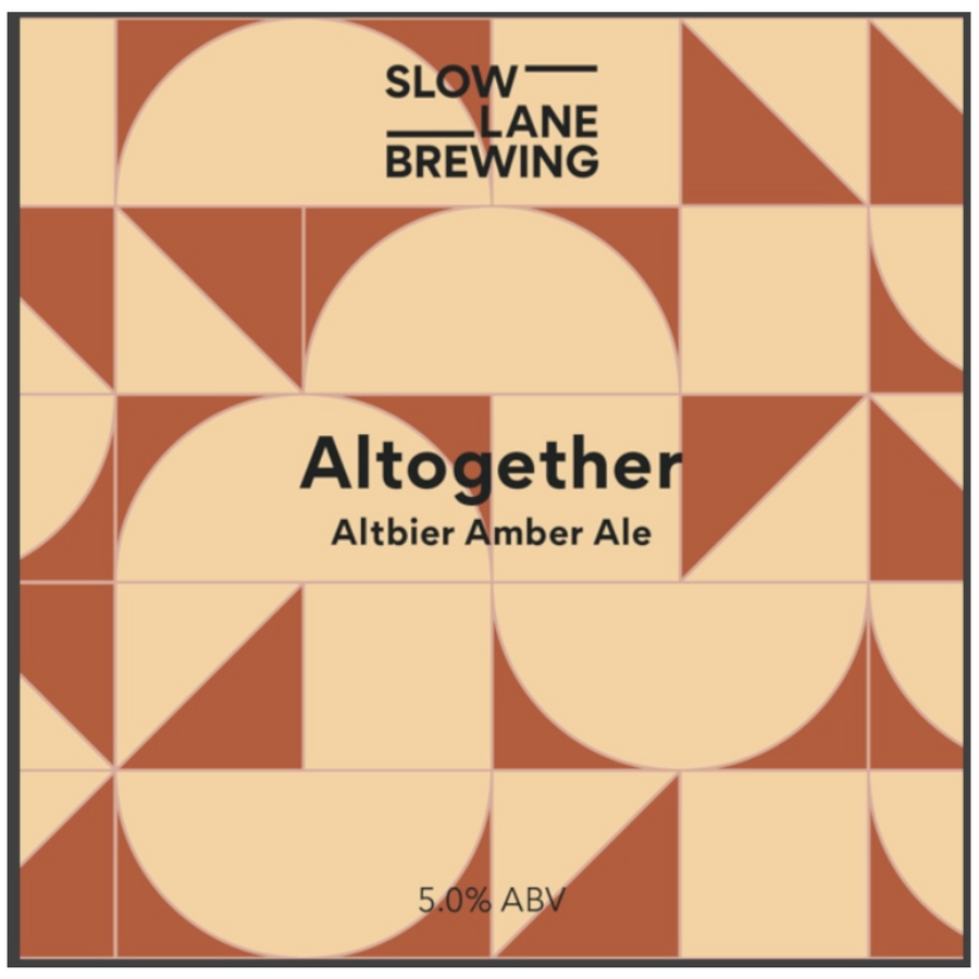 Slow Lane Altogether Altbier Amber Ale
