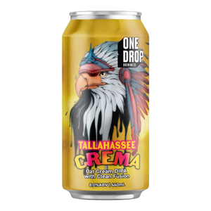 One Drop Brewing Co Tallahassee Crema Oat Cream DIPA