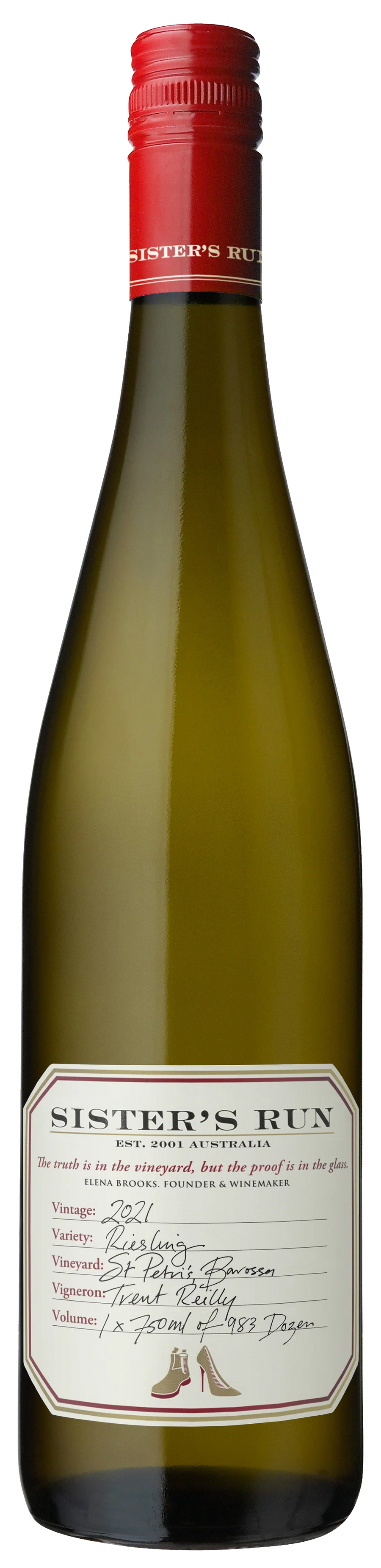 Sister's Run St Petri's Riesling 2024 - Barossa, South Australia