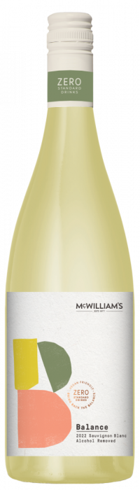 McWilliam's Balance Sauvignon Blanc 2022 Alcohol Removed