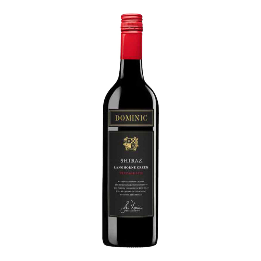 Dominic Wines Black Label Shiraz 2021 - Wrattonbully & Langhorne Creek, South Australia