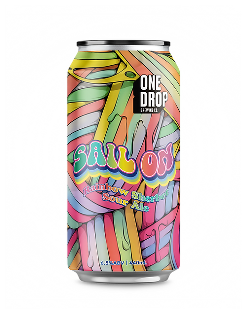One Drop Brewing Co Sail On Rainbow Sherbet Sour