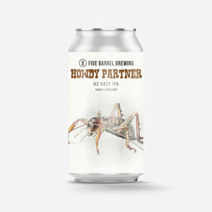 Five Barrel Howdy Partner NZ Hazy IPA