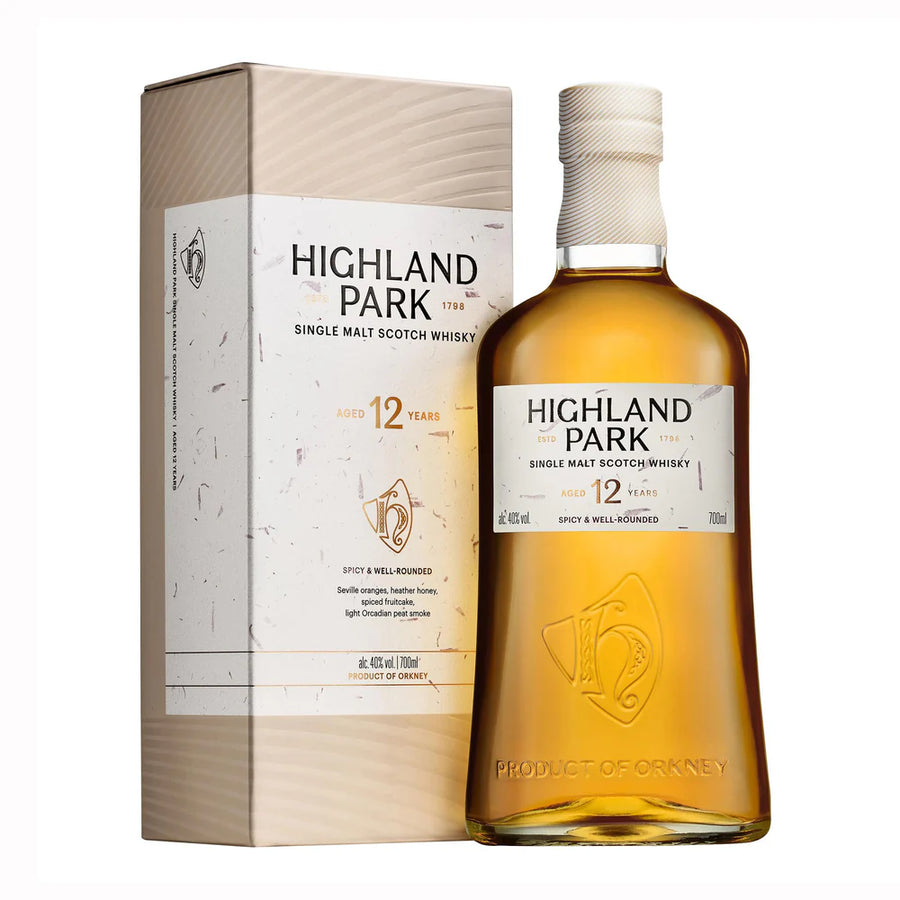Highland Park Single Malt Whisky 12YO - Orkney Islands, Scotland