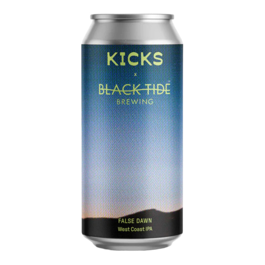 Kicks + BLACK TIDE False Dawn West Coast IPA