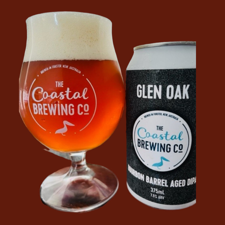 Coastal Brewing Co Glen Oak Bourbon Barrel Aged DIPA