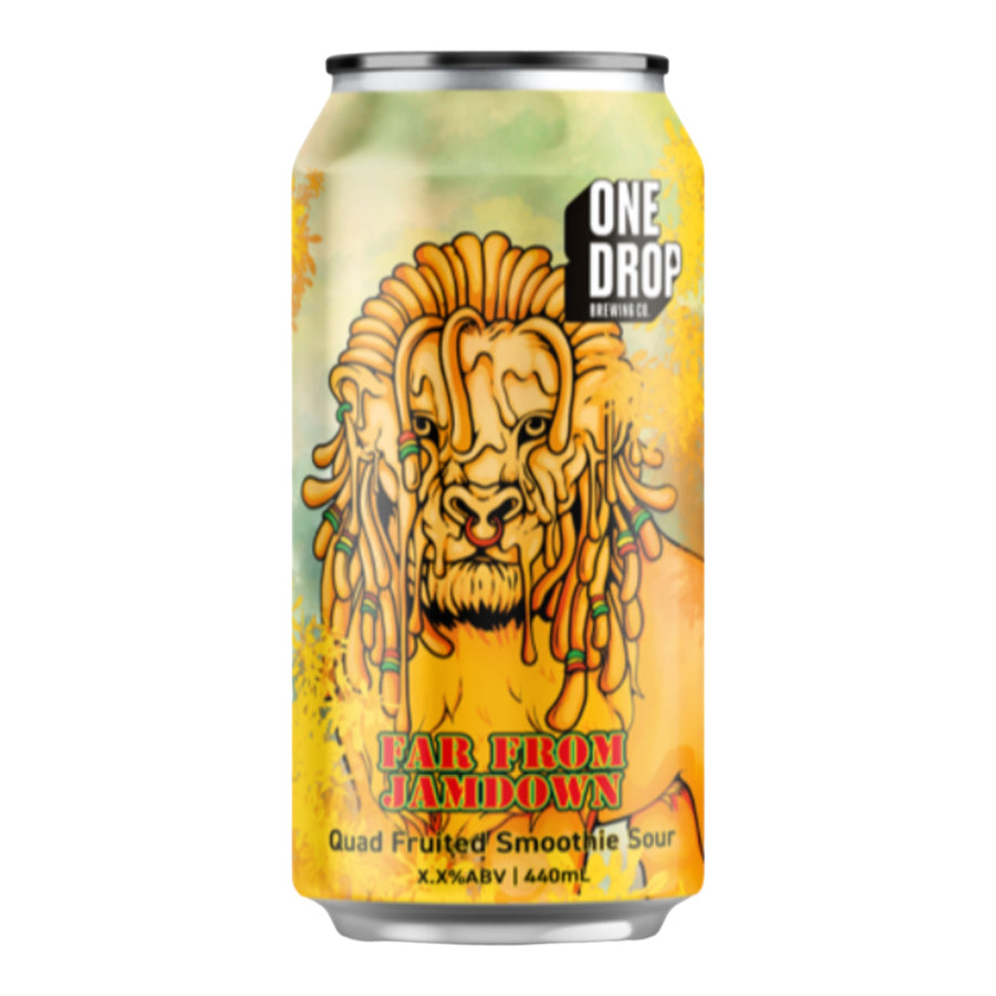 One Drop Brewing Co Far From Jamdown Quad Fruited Smoothie Sour