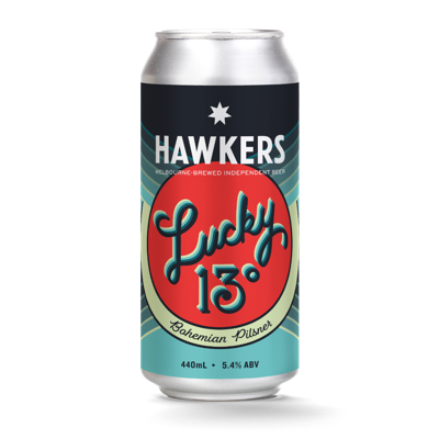 Hawkers Lucky 13 Bohemian Pilsner