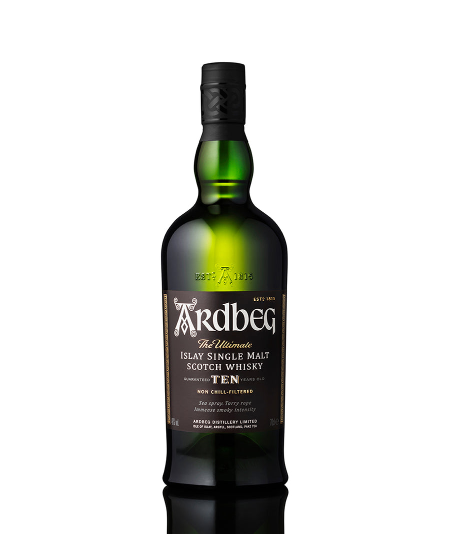 Ardbeg 10 Year Old Islay Scotch Whisky (Islay, Scotland)
