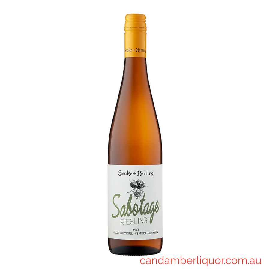 Snake & Herring Sabotage Riesling 2022 - Great Southern, Western Australia