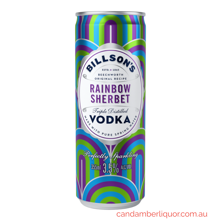 Billson's Rainbow Sherbet with Vodka