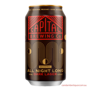 Capital Brewing Co. All Night Long Dark Lager