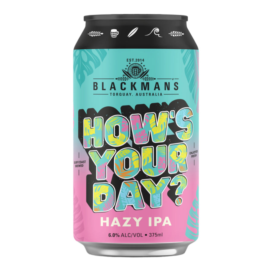 Blackman's Brewing How's Your Day Hazy IPA