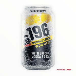Suntory 196 Double Lemon & Vodka - Suntory Double Lemon Can