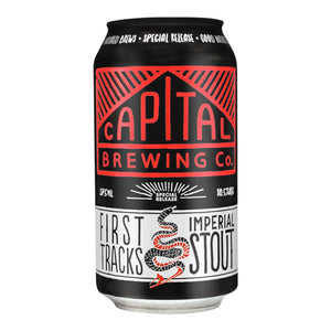 Capital Brewing First Tracks Imperial Stout (Limited Release)