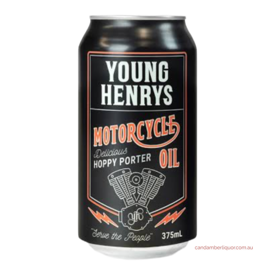 Young Henrys Motorcycle Oil Hoppy Porter can 375 ml